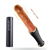 Pureros Baseball - Automatic Telescopic Dildo With Tongue Licking And Heating Function