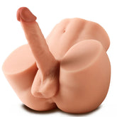 Pureros 10.1Lb 2-in-1 Male Sex Torso with Realistic Dildo Testis and Anus