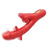 Pureros KissLip 4 in 1 Mouth Biting Clit G Spot Flapping Vibrator