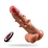 Pureros 3 Thrusting & 9 Vibration G Spot Anal Stimulation Heating Dildo