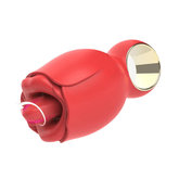 Pureros Rose Sex Toy with 360° Rotated Licking Tongue Mouth