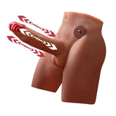 Pureros 9.04Lb 3D Male Realist Butt Sex Torso with Thrusting Dildo & Anus