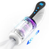 Pureros 3-in-1 Thrusting Rotating Sucking Deep-throat Male Masturbator