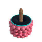 Pureros Yoga Wheel Simulated Penis Sex Machine Relieve Fatigue