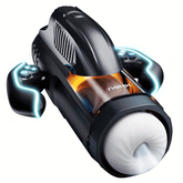 Pureros Deluxe Vibrating Sucking Heating Male Masturbator