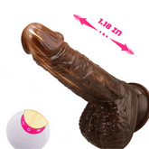 Pureros 8 Thrusting Vibrating Simulation Penis Wireless Vibration Dildo