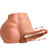 Pureros 9.57Lb Realistic Male Torso Sex Doll with Thrusting Dildo