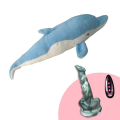 Pureros Plush Dildo Machine Thrusting Licking Dildo Machine Sex Toy With Remote Control