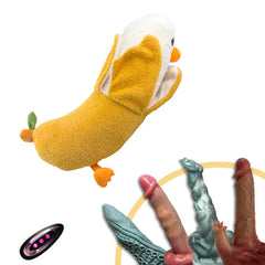 Pureros Plush Dildo Machine Thrusting Licking Dildo Machine Sex Toy With Remote Control