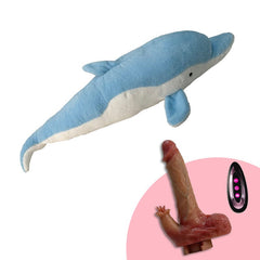 Pureros Plush Dildo Machine Thrusting Licking Dildo Machine Sex Toy With Remote Control