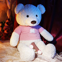 Pureros Teddy Bear Type Plush Sex Machine